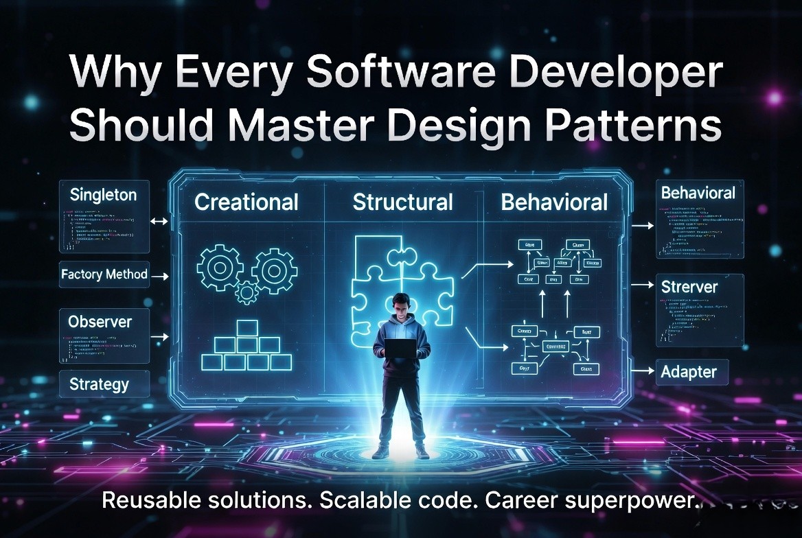 Why Every Software Developer Should Master Design Patterns (And How They’ll Make You 10x More Effective)