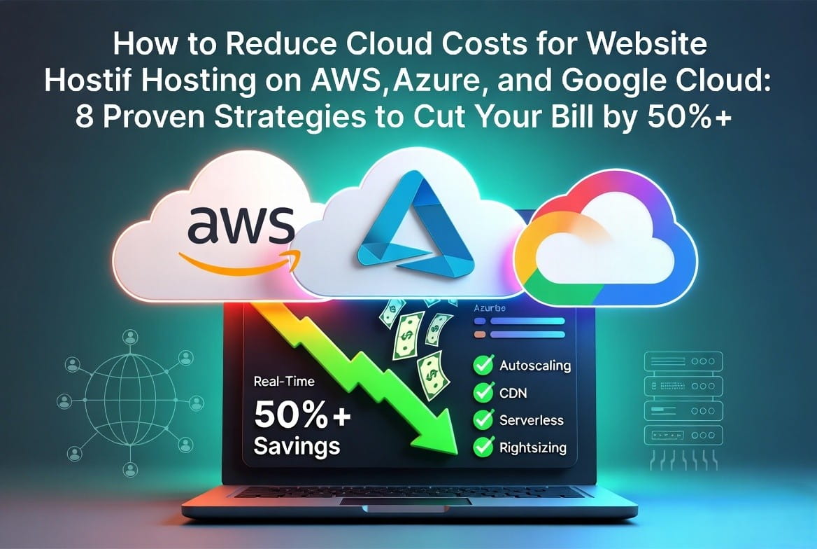 How to Reduce Cloud Costs for Website Hosting on AWS, Azure, and Google Cloud in 2026: 8 Proven Strategies to Cut Your Bill by 50%+