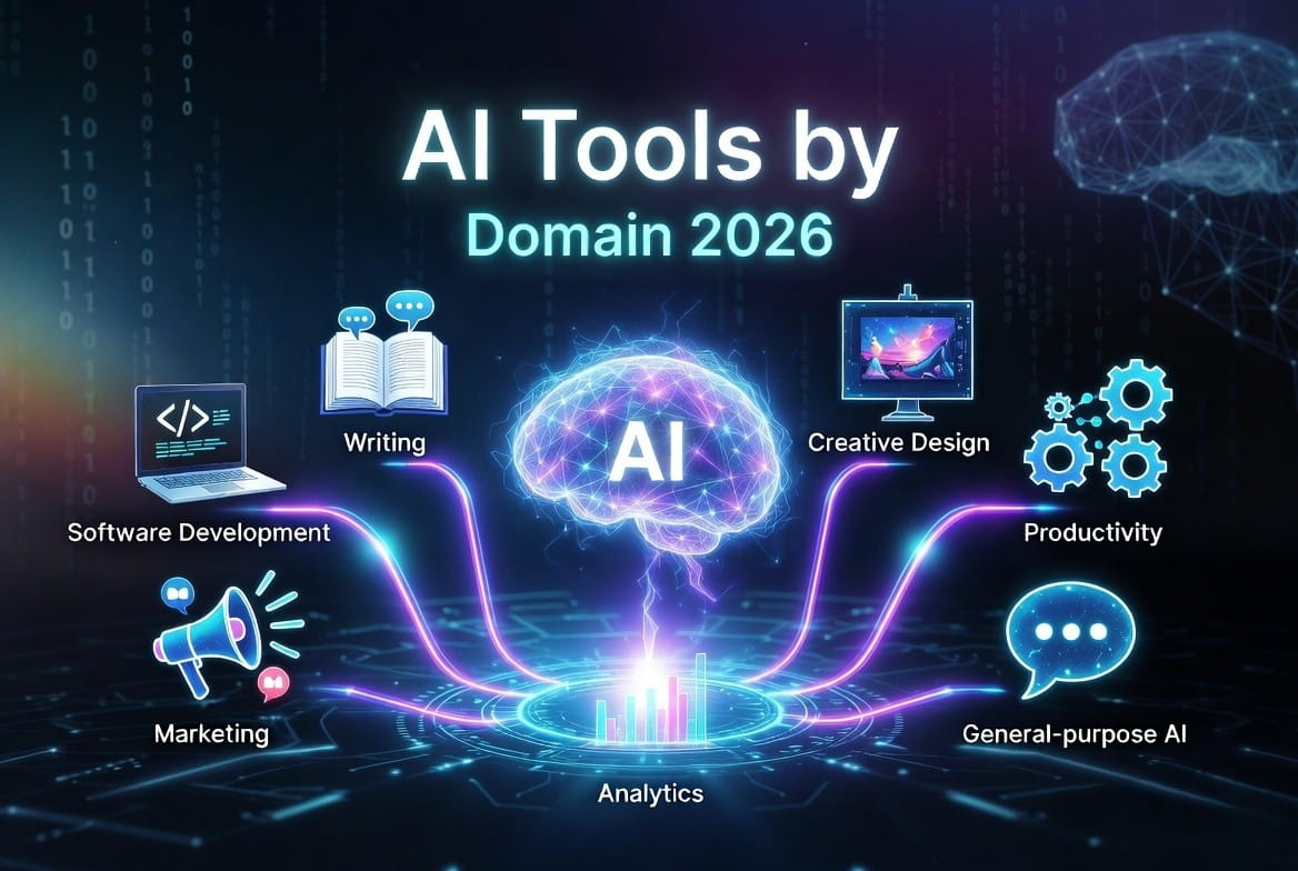Best AI Tools by Domain in 2026 – Your Complete Guide to Picking the Right One